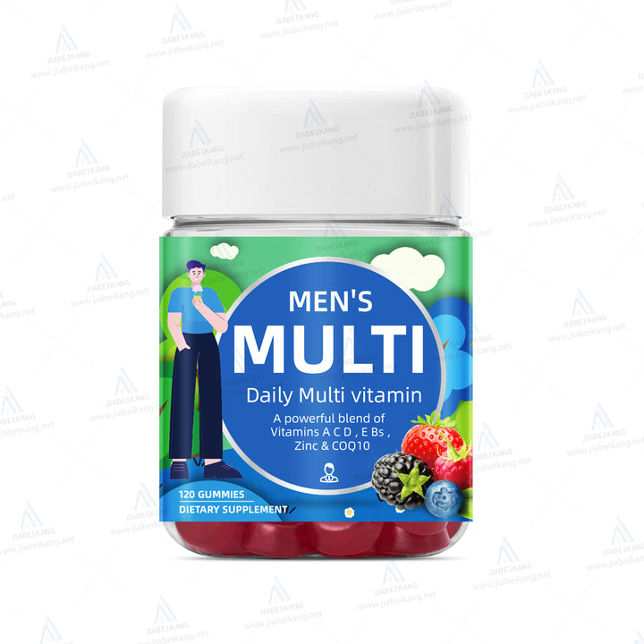 Men's Multivitamin Gummy, Vitamins A, C, D, E, B, Zinc, Blackberry Flavor, 45 Day Supply - 90 Count - Capsule Gummy Manufacturer