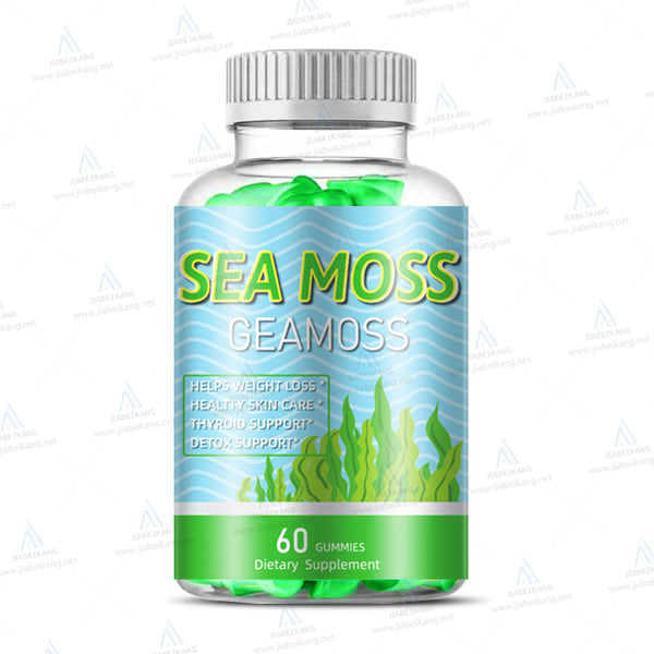 Sea Moss 3000mg Gummies with Bladderwrack and Burdock Root - Natural Irish Sea Moss for Immune, Thyroid and Detox Support - Extra Strength, Great Tasting - Gluten-Free, Vegan - 60 Gummies - Capsule Gummy Manufacturer