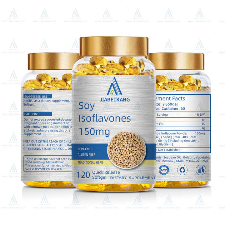 Non-GMO Soy Isoflavones Capsule 750 Mg, May Help with hot Flashes in menopausal Women*, 120 ct - Capsule Gummy Manufacturer