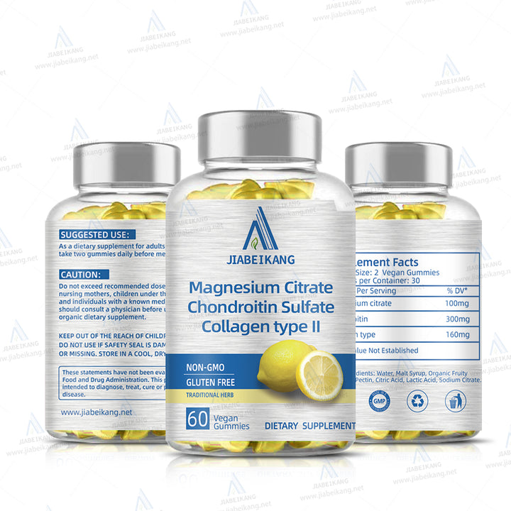 Magnesium Citrate Chondroitin Sulfate Collagen type ll gummies - Capsule Gummy Manufacturer