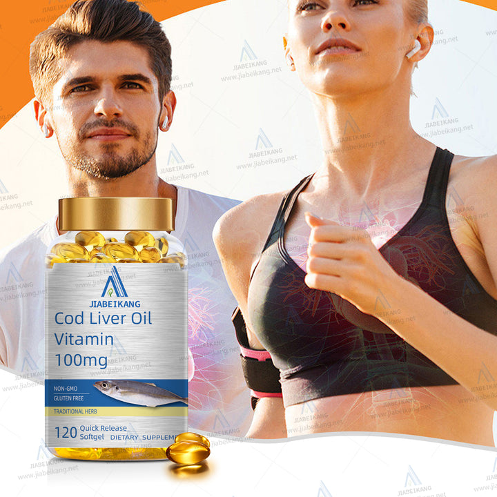 Cod Liver Oil, Extra Strength 1,000 mg with Vitamins A & D-3, EPA, DHA, 120 Softgels - Capsule Gummy Manufacturer