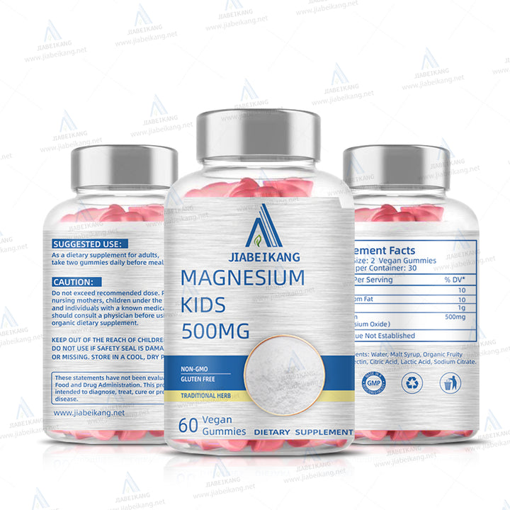 Organics Kids Magnesium Citrate Gummies | 2 Month Supply | Sugar-Free | Calm Magnesium Gummies for Kids 2+ | Bone Health | Calcium Absorption | Vegan | 60 Count - Capsule Gummy Manufacturer