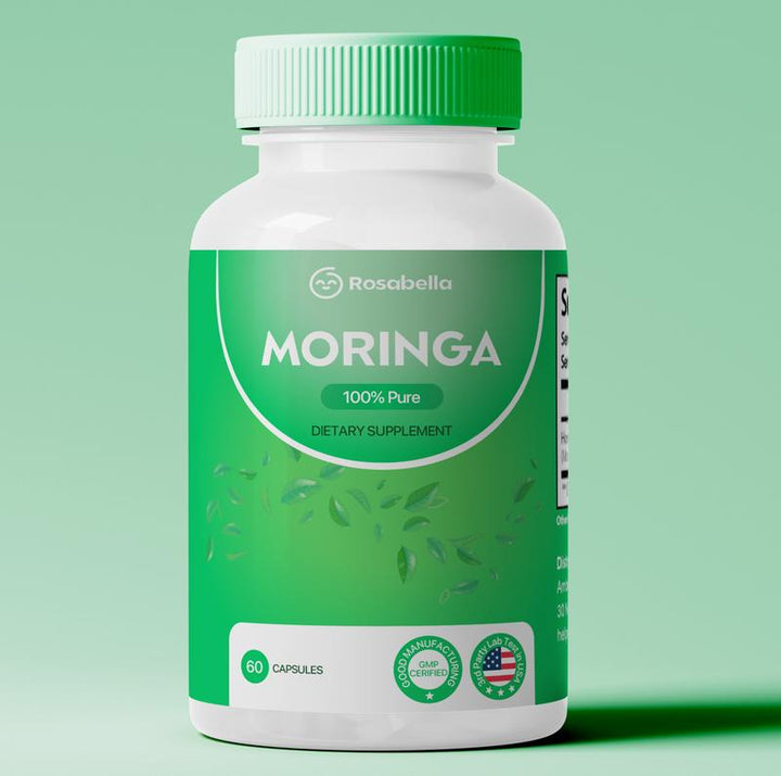 Moringa Capsules (800mg) for Immune Support, Gut Health & Vitamins - Capsule Gummy Manufacturer