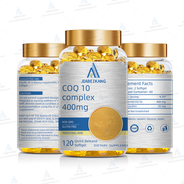 CoQ10 100mg Softgels | 120 Count | Non-GMO and Gluten Free Supplement - Capsule Gummy Manufacturer